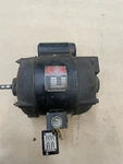 Atlas Craftsman 1/2 Hp Motor 110/220V Runs Needs New Capacitor And Power Cord. Fixed Price $87.99.
