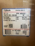 Ao Smith H506 C-face Com. Pump Motor, 1 Hp, 3-PHASE, 3450 Rpm, 208-230, 460V. Fixed Price $260.00.