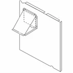 Trane BAYOSAH001A 1.5-3 Ton Metal Manual Downflow Damper. Fixed Price $372.63.