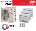 Ymgi 36000 Btu Tri Zone Ductless Mini Split Air Conditioner Heat Pump Kje. Fixed Price $4725.00.