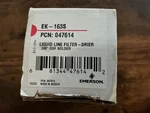 Emerson Liquid Line Filter Drier #EK163S 3/8" Odf Hvac Refrigeration Product. Fixed Price $17.99.