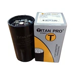 Titan Pro TTMJ130 Motor Start Capacitor 130-158 Mfd Uf / 220-250 Vac. Fixed Price $13.50.