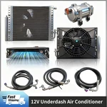 Aspligo Electric Under Dash 12V Air Conditioner Ac Kit Auto Truck Compressor Set. Fixed Price $499.98.
