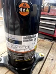 Emerson ZR38K5E-TFD-830 Copeland Scroll Compressor Hp 460V Ph 38,000 Btu R22. Fixed Price $766.00.