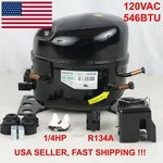 Sikelan ADW57T6 Refrigeration Compressor 1/4 Hp 546BTU 110-120V R134A 50-60HZ. Fixed Price $124.99.