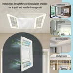 S97013662 Bathroom Fan Cover Grille And Lens Assembly Kit Compatible With Broan. Fixed Price $23.75.