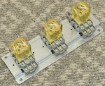 (lot Of 3) Idec RH3B-UL Relays With Base Plate Mount 120V Coil. Fixed Price $38.88.