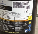 Copeland ZR61K3E-PFV-930 Scroll Compressor 208-230V Phase Steel Black. Fixed Price $600.00.