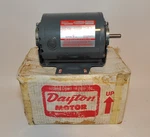 Dayton 1/3 Hp Belt Drive Fan & Blower Motor, 6K030D, Split Phase, 1725RPM, Nos. Fixed Price $119.99.