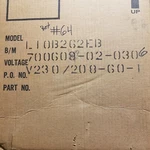 Bristol Compressor L10B262EB 230/208 60-1 2600 Btu. Fixed Price $176.00.