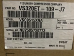 Tecumseh Scroll Compressor VS320ET-109-J7. Fixed Price $999.75.