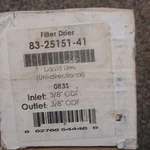 Protech 83-25151-41 Filter Drier 3/8 Odf Liquid Line Black Hvac. Fixed Price $18.00.