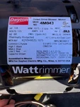 Dayton Wattrimmer 4M043 Direct Drive Blower Motor 1/4 Hp 1075 Rpm Sp 115V 60HZ. Fixed Price $130.00.
