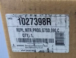 Nordyne Parts 1027398R Repl, Mtr, Prog G7SD,090,C, 120V 1HP. Fixed Price $435.00.