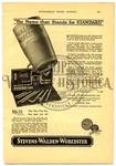 1927 Stevens-walden-worcester, Mass & Curtis Compressors Pneumatic Vintage Ad. Fixed Price $14.95.