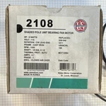 Us Motors 2108 Unit Bearing Fan 115V 0.7A Cast Iron Cwle Auto Thermal. Fixed Price $39.00.
