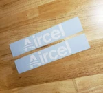 Aircel Compressor Replacement Decal Pair (2) 12" White Usa. Fixed Price $30.69.
