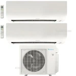 Daikin Dual Zone Ductless Split Heat Pump Ac 9,000 BTU+18,000 SEER2 21 R-32. Fixed Price $5420.30.