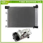 Aluminum Compressor And Ac Condenser Cooling Kit For 2013 2014 15 Nissan Sentra. Fixed Price $230.35.