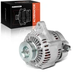 Alternator, 90A 12V Counterclockwise 5-GROOVE Pulley, A-premium APALT932. Fixed Price $79.00.