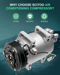 A/c Compressor For 2001 - 2009 Volvo S60 S80 V70 XC70 2.3L 2.4L 2.5L 2.9L. Fixed Price $138.01.