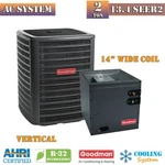 Ton Goodman 13.4 SEER2 Ac Vertical Coil Up/down-flow GLXS3BN2410 CAPFA3022A3. Fixed Price $2506.00.