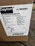 Dayton 3M505BG Air Circulator Motor, 1/2 Hp, 115V, 7.2A, 1-PHASE, Ball Bearing. Fixed Price $180.00.