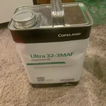 Copeland Ultra 32-3MAF Refrigeration Polyol Ester Oil Poe 1 Gal. Nos. Fixed Price $138.00.