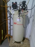 Ingersoll Rand Electric Air Compressor Model SS4 Ser# 15B10963 230 Volt /hp 5.0. Fixed Price $1200.00.