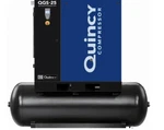 2024 New Quincy QGS-25 Rotary Screw Air Compressor Hp With 120 Gallon Tank. Fixed Price $17995.00.