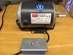 Dayton 5K586B 1/3HP 3450RPM Motor 115V W/ Switch & Base Tested. Fixed Price $100.00.