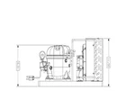 Tecumseh Compressor AE2415Z-AA1AEK 32V328-3R R-404A 115V 60HZ Low Back. Fixed Price $499.95.