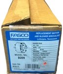 D209 Fasco Motor. Fixed Price $85.00.
